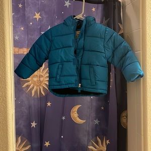 Healthtex light blue puffer jacket
